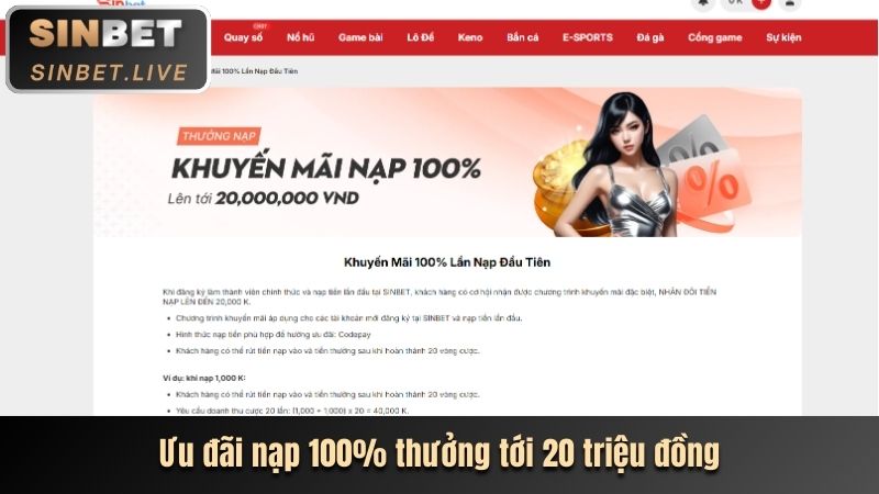 Thưởng nạp tiền ku3933 net